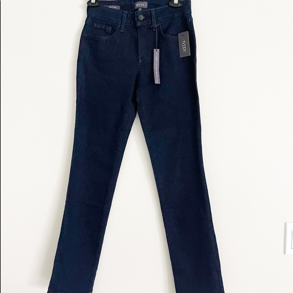 NYDJ Sheri Slim Jeans Women Size 26" x 30" NEW Tags - Picture 4 of 9